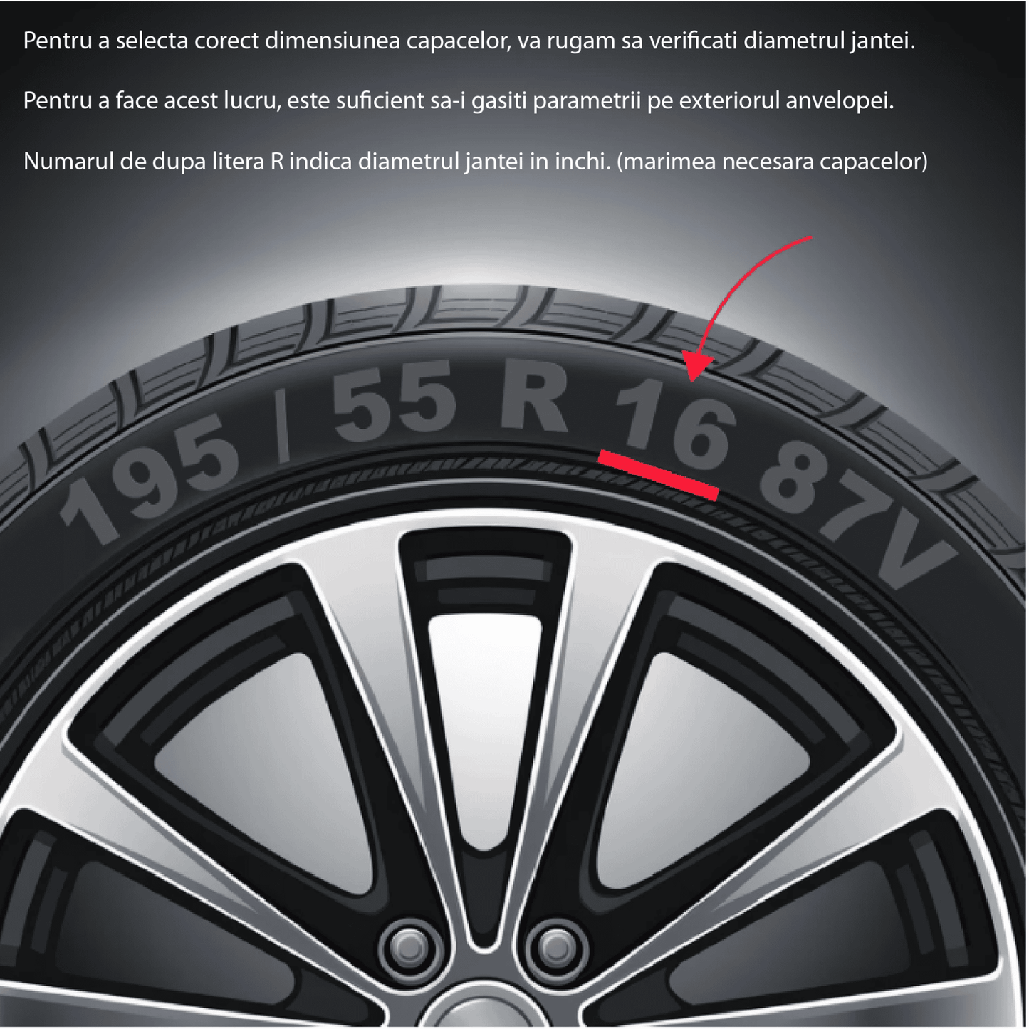 Set 4 Capace Roti 14 inchi (R14) Best Alb-Negru, Compatibile Cu Ford