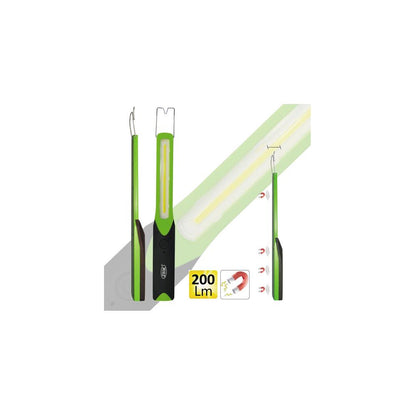 LAMPA PORTABILA SLIM LED C.O.B. CU BATERIE REINCARCABILA JBM