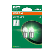 SET 2 BECURI 12V R5W ULTRA LIFE BLISTER OSRAM
