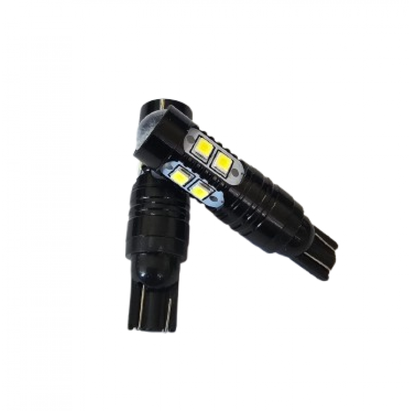 Set 2 becuri auto W5W/T10- 10 SMD
