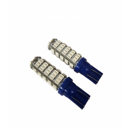 Set 2 becuri auto W5W/ T10- 68 SMD/LED -BLUE