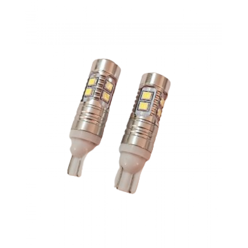 Set 2 becuri auto W5W/T10 -10 SMD