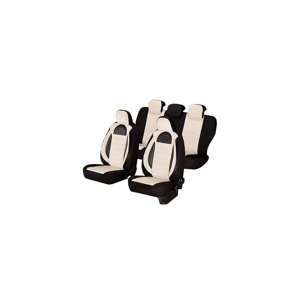 SET HUSE SCAUN RACING BEJ