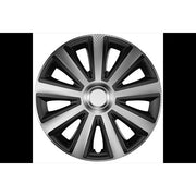 SET CAPACE ROTI 15` VR CARBON AVIATOR SILVER&BLACK