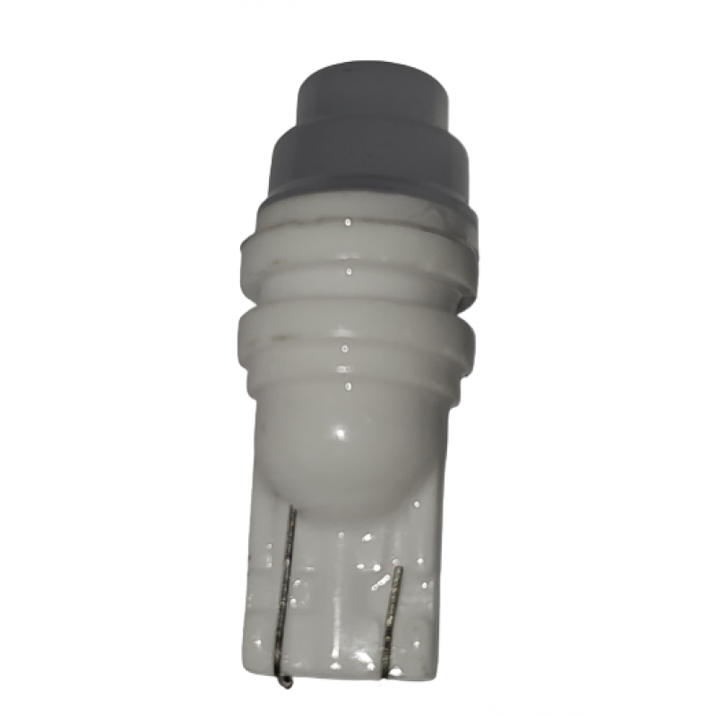 Set 2 becuri auto W5W/ T10 ceramic  alb rece