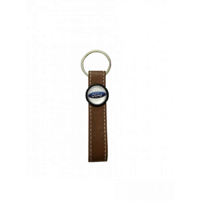 Breloc piele maro BRE 526