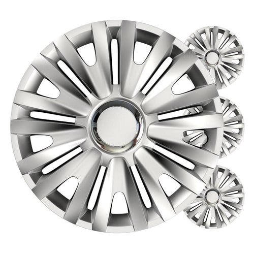 Set 4 Capace roti ,  argint regal 16" inch