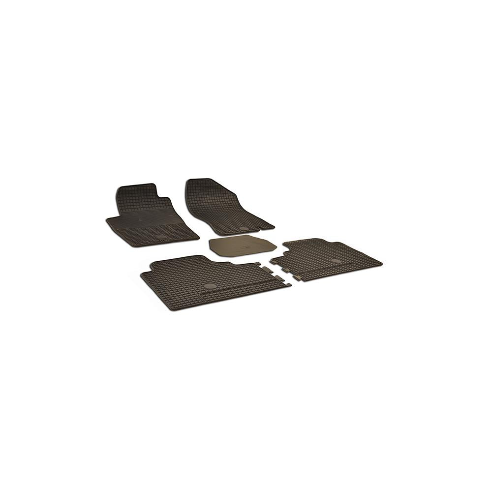 ESERNYŐ GUMI AUTÓS SZŐNYEG KÉSZLET NISSAN NAVARA / PATHFINDER (2007-2012) - 5 DB