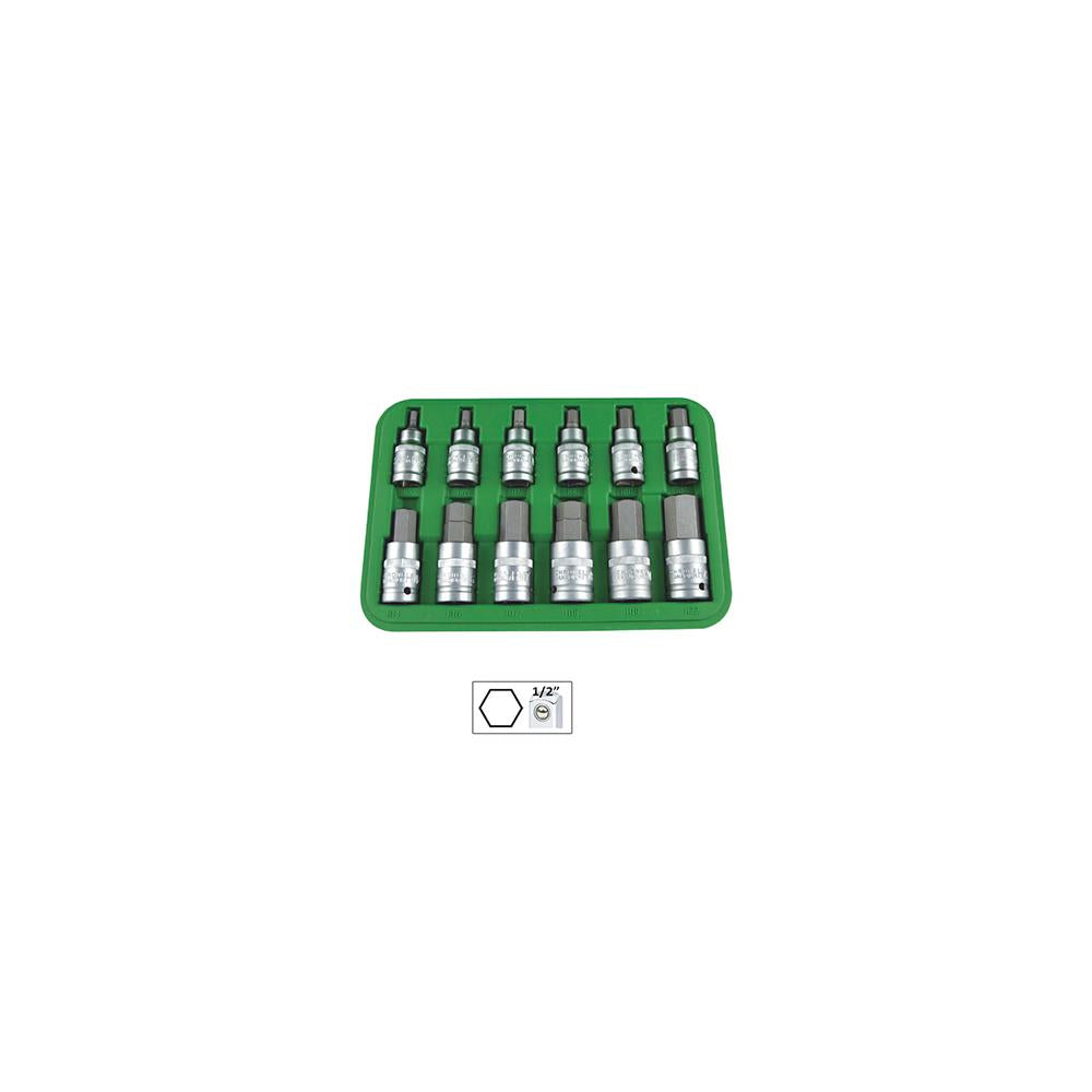 SET DE 12 PIESE 1/2` IMBUSURI HEX. JBM