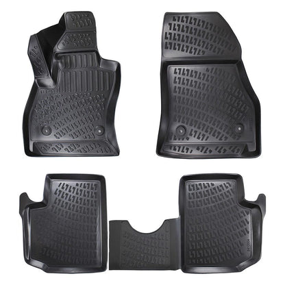 SET COVORASE AUTO CAUCIUC UMBRELLA PENTRU FIAT 500L (CUTIE MANUALA) 2013-