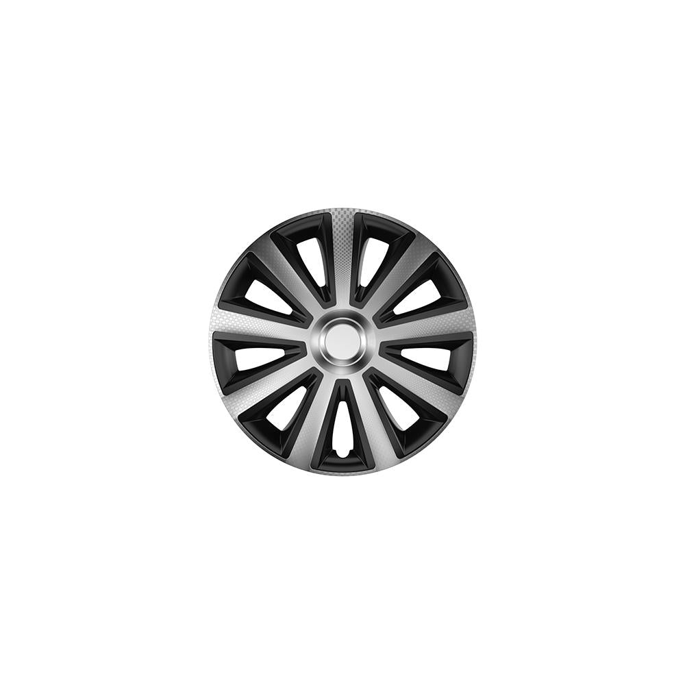 SET CAPACE ROTI 14` VR CARBON AVIATOR SILVER&BLACK
