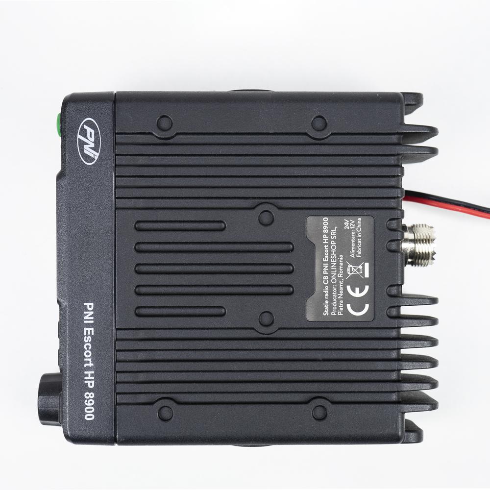 STATIE RADIO CB PNI ESCORT HP 8900 ASQ, 12V/24V, RF GAIN, ROGER BEEP, CTCSS-DCS, DUAL WATCH AM/FM