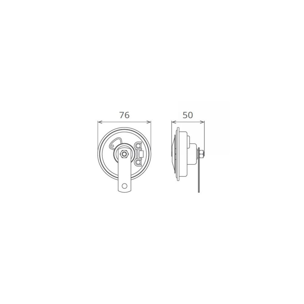 SET CLAXOANE ELECTROMAGNETICE 12V 3.5A+3.5A TON INALT SI JOS