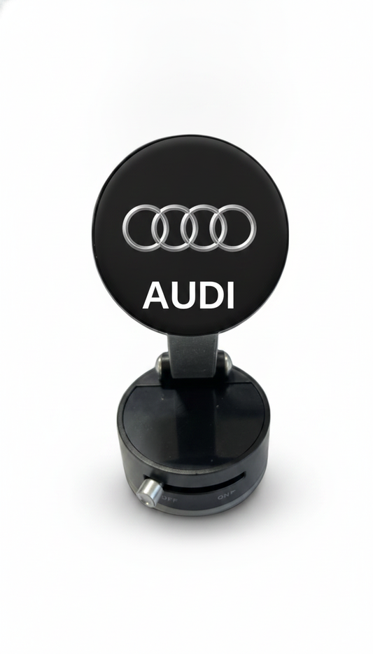 Suport Magnetic Negru cu Ventuza si Brat Reglabil Pentru Audi