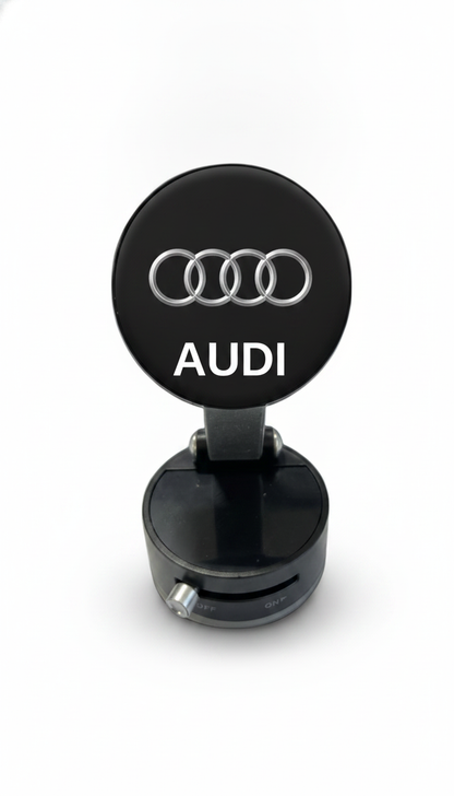 Suport Magnetic Negru cu Ventuza si Brat Reglabil Pentru Audi