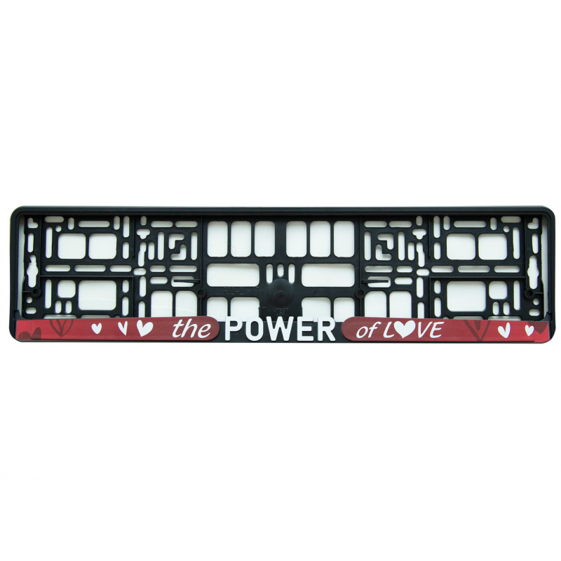 Suport numar de inmatriculare 4D-POWER