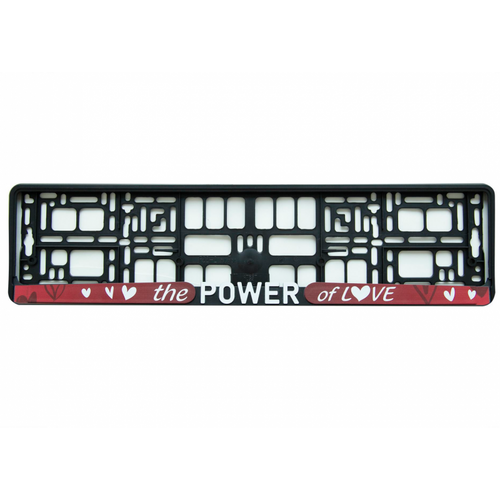 Suport numar de inmatriculare 4D-POWER