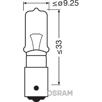 BEC 12V H21W ORIGINAL SET 10 BUC OSRAM