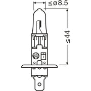 BEC 12V H1 55 W NIGHT BREAKER SILVER +100% BLISTER 1 BUC OSRAM