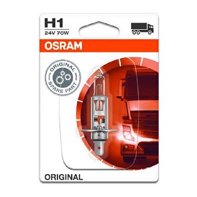 BEC CAMION 24V H1 70 W ORIGINAL BLISTER 1 OSRAM
