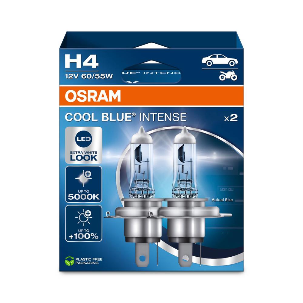SET 2 BECURI 12V H4 60/55 W COOL BLUE INTENSE NextGen OSRAM