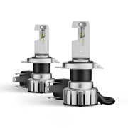 SET 2 BECURI NIGHT BREAKER LED SMART H4 +330% BLISTER OMOLOGARE RAR