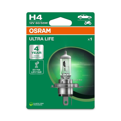BEC 12V H4 60/55 W ULTRA LIFE BLISTER 1 BUC OSRAM