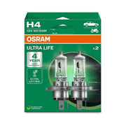 SET 2 BECURI 12V H4 60/55 W ULTRA LIFE OSRAM