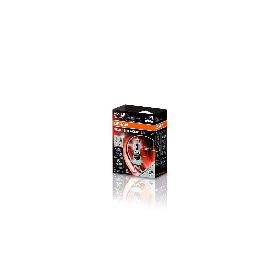 OSRAM LED MOTORKERÉKPÁR NIGHT BREAKER LED SPEED H7 IZZÓ