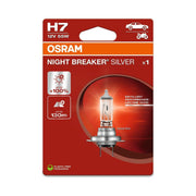 BEC 12V H7 55 W NIGHT BREAKER SILVER +100% BLISTER 1 BUC OSRAM