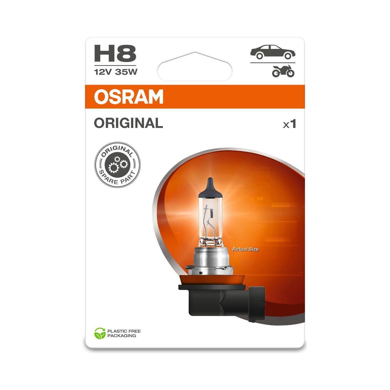 BEC 12V H8 35 W ORIGINAL BLISTER 1 BUC OSRAM