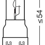 BEC MOTO 12V S1 25/25 W ORIGINAL OSRAM