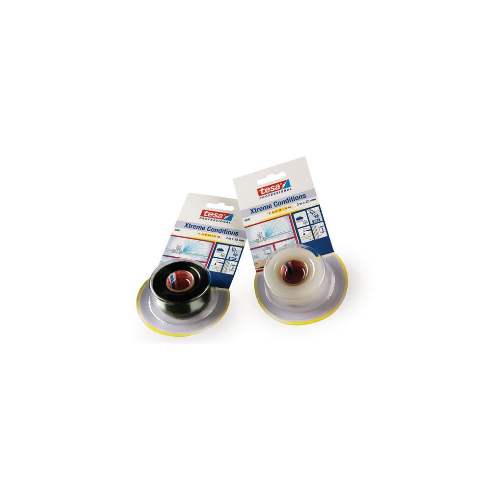 BANDA AUTOSUDANTA SILICON TRANSPARENTA 3M/25MM
