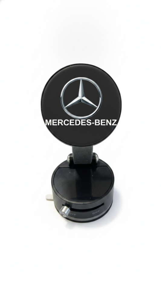 Suport Magnetic Negru cu Ventuza si Brat Reglabil Pentru Mercedes