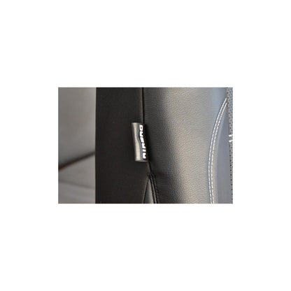 SET HUSE SCAUN EXCLUSIVE LEATHER KING NEGRU