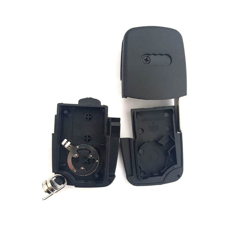 Carcasa cheie briceag,after market ,compatibila cu  Audi, 3 but, cu locas pt baterie 1616,fara logo