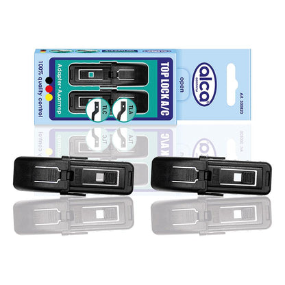 ADAPTOR ALCA TOP LOCK A/C SET 2 BUC PENTRU BMW X3 (2017-). MAZDA CX-5 (2017-). TOYOTA AVENSIS (2008-); C-HR (2016-)