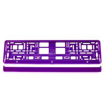Suport numar inmatriculare- violet metalic