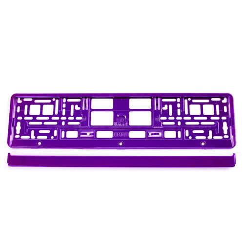 Suport numar inmatriculare- violet metalic