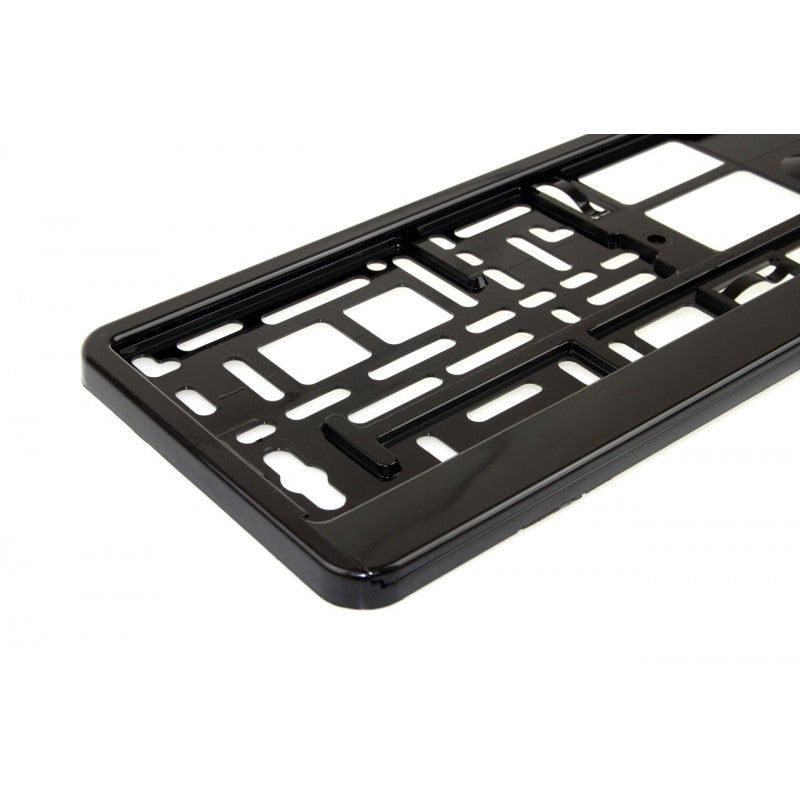 Suport numar, negru metalizat, 53 x 13 cm