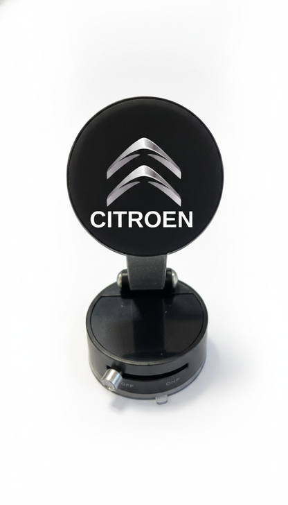 Suport Magnetic Negru cu Ventuza si Brat Reglabil Pentru CITROEN