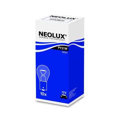 BEC SEMNALIZARE 12V PY21W GALBEN BAU15S SET 10 BUC NEOLUX