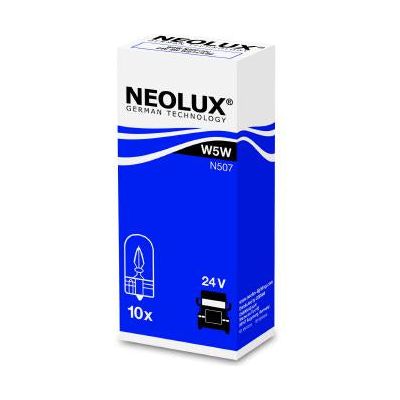 BEC FARA SOCLU 24V W5W SET 10 BUC NEOLUX