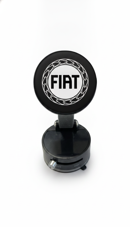 Suport Magnetic Negru cu Ventuza si Brat Reglabil Pentru Fiat