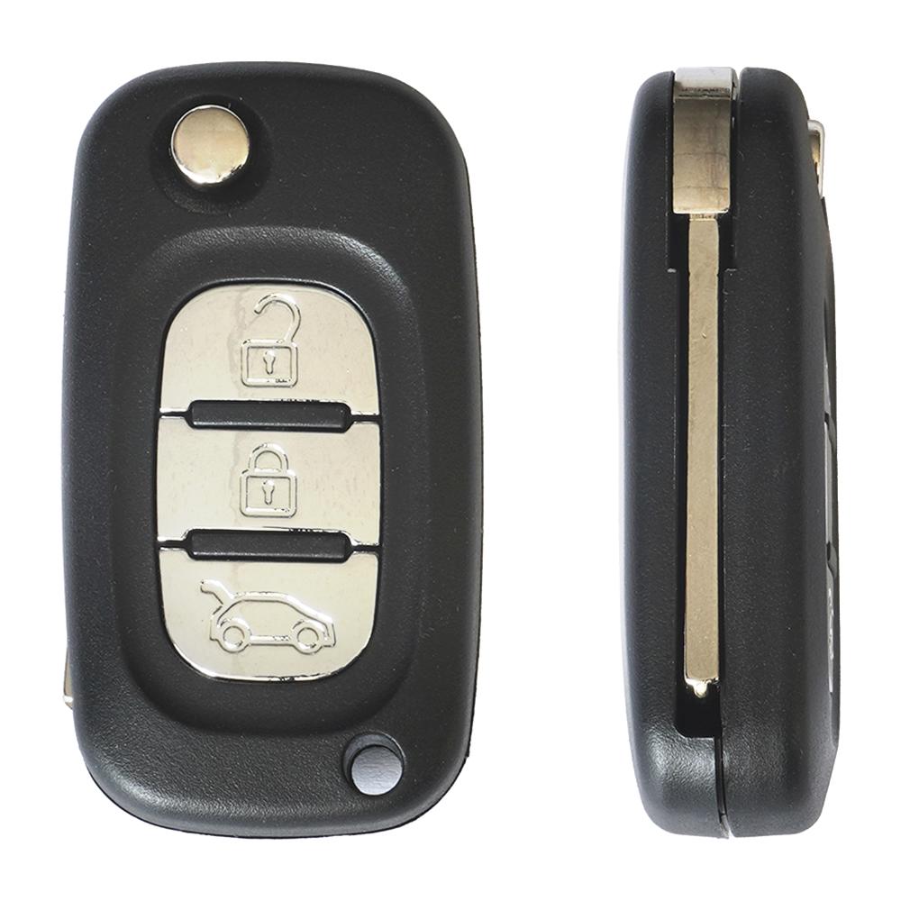 CARCASA CHEIE CONTACT PENTRU DACIA DUSTER 3 BUTOANE, CU CHEIE