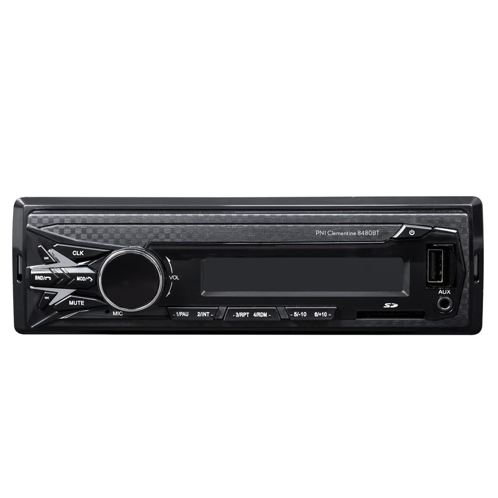 RADIO MP3 PLAYER AUTO DAB SI RDS PNI CLEMENTINE 8480BT 4X45W, 12/24V, CU SD, USB, AUX, RCA, BLUETOOTH SI USB 1.5A