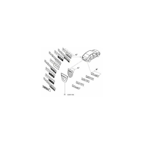 EMBLEMA SPATE DACIA