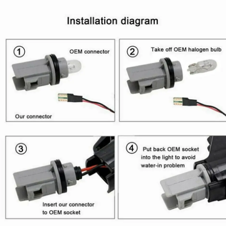SET 2 LAMPI SEMNALIZARE ARIPA LED DINAMICE BMW