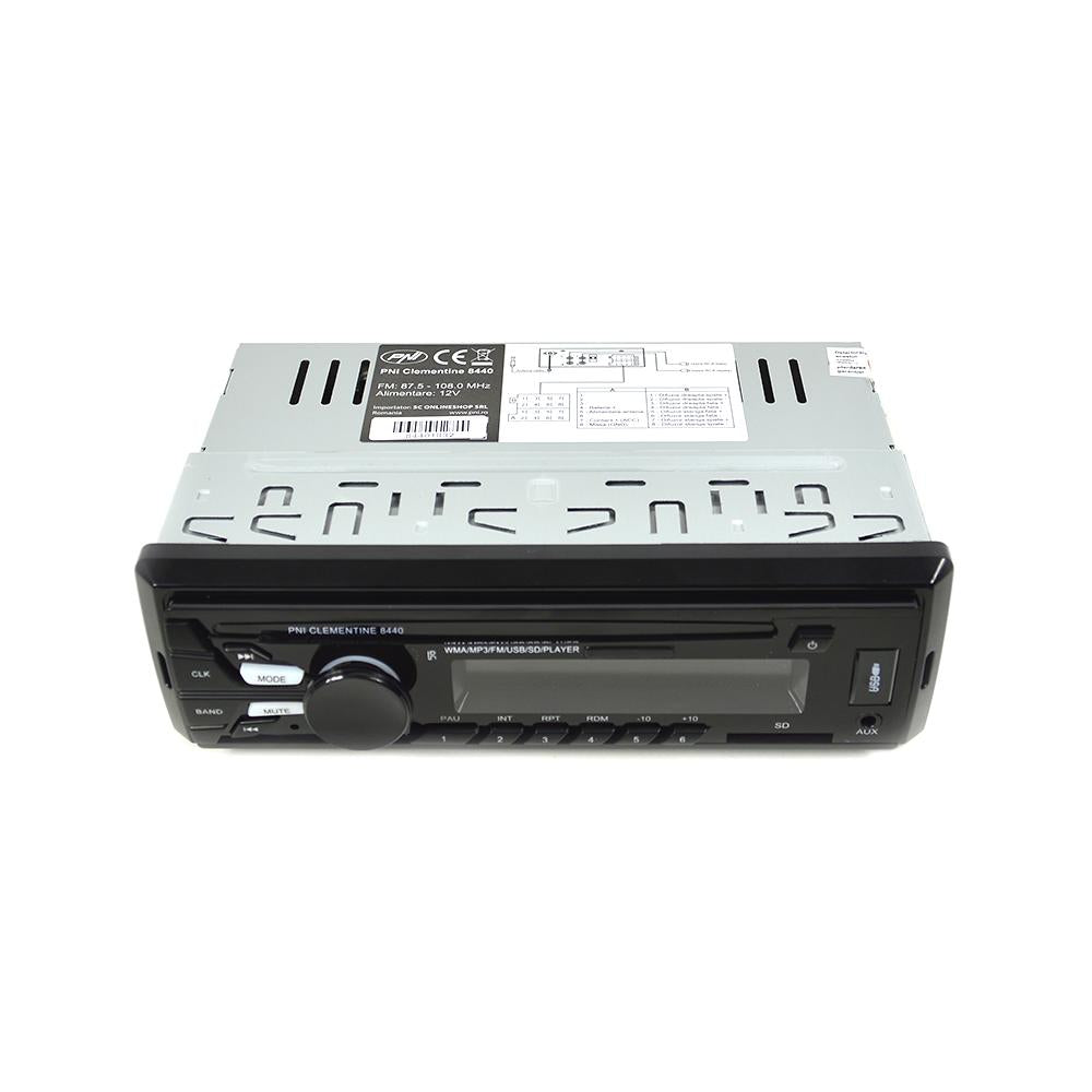 PACHET RADIO MP3 PLAYER AUTO PNI CLEMENTINE 8440, 4X45W USB SD AUX 12V + SET 2 DIFUZOARE AUTO COAXIALE PNI HIFI500, 100W, 12.7 CM