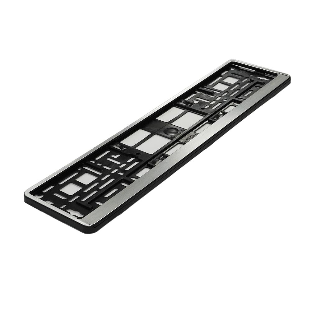 SUPORT NUMAR INMATRICULARE MEGA DRIVE CHROME BRUSH 1 BUC